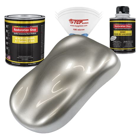 metallic high gloss silver paint